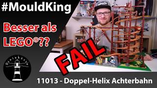 Besser als LEGO® oder gigantischer Fail! - MouldKing 11013 Double Helix Roller Coaster #lego #mk