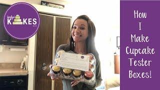 How I Do Cake Tastings | Cupcake Tester Boxes