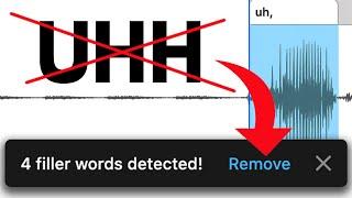 How to INSTANTLY Remove Ums & Uhs from Your Videos & Podcasts