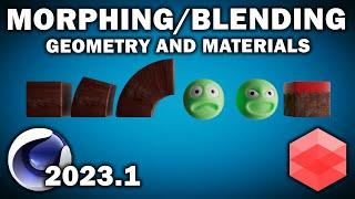 Cinema 4d 2023.1: Morphing/Blending Geometry and Materials