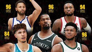 NBA 2K22 TOP 10 PLAYER RATINGS + MORE FIRST LOOK SCREENSHOTS!