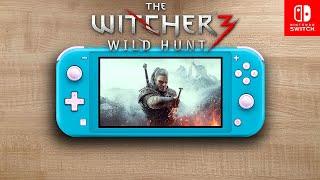 The Witcher 3: Wild Hunt - Complete Edition • Nintendo Switch Lite Gameplay