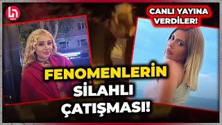 Tiktok fenomeni Cansum Şener, Çağlayan Yıldırım'ı tabancayla yaraladı! O görüntüler canlı yayınlandı