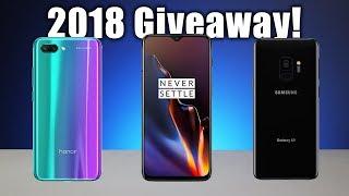 2018 International Smartphone Giveaway for Honor 10, OnePlus 6T & Galaxy S9!