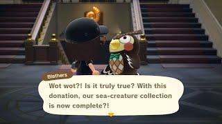 Animal Crossing: New Horizons - Last deep-sea creature and full Critterpedia