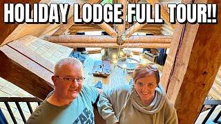 HOLIDAY LODGE | FULL HOUSE TOUR | THE MOUNTAIN BEAR LODGE SCOTLAND | Summer 2024