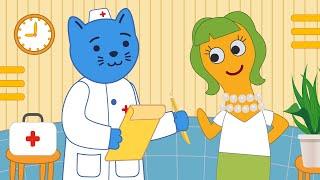 Полезные советы доктора кота | Космический Доктор Кот | Мультфильмы для детей