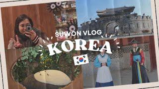 Cozy Korea Vlog  Exploring Suwon | Ghibli Store & Treehouse Café| Eating Korean Food Like a Local