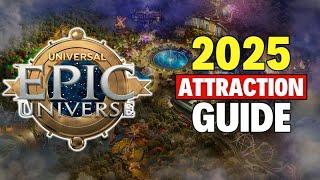 Universal Studios Epic Universe Attraction Guide & MUST-KNOW Tips!