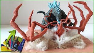 GODZILLA VS TITANUS SCYLLA WITH CLAY / PLASTILINA. Godzilla x kong 2024