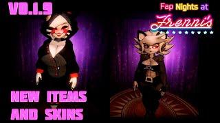 Fap Nights at Frenni's: V0.1.9 - New items and skins, as well as a new scene with Marie