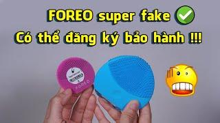 BÓC PHỐT máy rửa mặt Foreo Luna mini 2 SUPER FAKE lừa hàng trăm người vì có thể đăng ký bảo hành