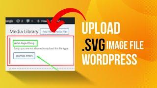 How to Upload SVG image files in Wordpress | Add Vector Images to WordPress | Silent Provision