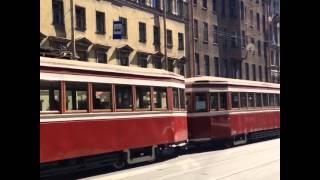 Ленинградский старинный трамвай