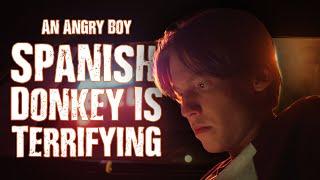 EXCLUSIVE CLIP - An Angry Boy 2024 - Mark Describes The Spanish Donkey Device