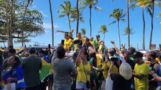 Bolsonaro na Praia de Boa Viagem 10/08/2024