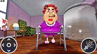 ESCAPE EVIL GRANDMA! (NEW SCARY OBBY) ALL JUMPSCARES FULL GAMEPLAY | ROBLOX