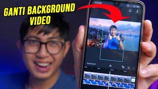 Cara Mengganti Background Video Dengan Video Lainnya di HP