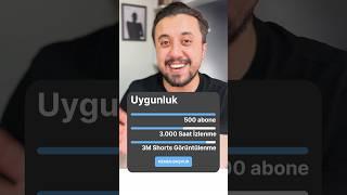 YouTube Para Kazanma Aktifleştirme Artık Daha Kolay  500 Abone ve 3.000 Saat İzlenme