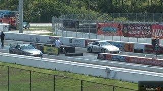 700 RWHP Supra Turbo  vs. Porsche 911 Turbo GT2 -1/4 mile Drag Race Video - Road Test TV ®