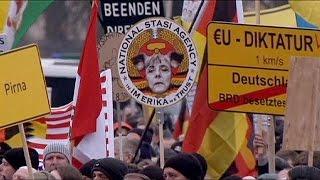 Dresden holds first PEGIDA protest since founder's 'Adolf Hitler' photo blunder