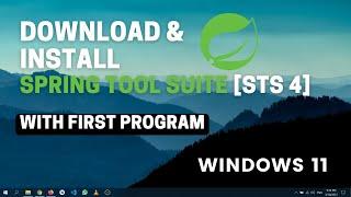 Download and Install Spring Tool Suite [STS] | First Spring Boot Project Step By Step