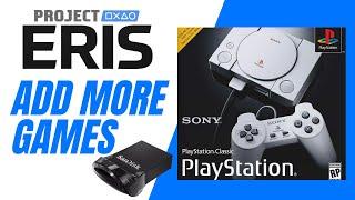 How to add more PlayStation games on PS Classic!