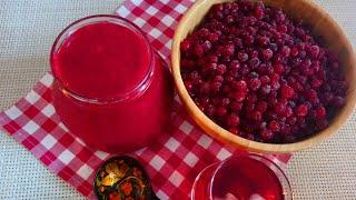 Клюква с сахаром | Клюквенный джем без варки | Cranberries with sugar without cooking