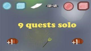 Starve.io  9 quests  quests for preparations  with tips 