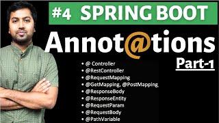 Spring boot Annotations (Controller Layer) | Controller, RestController, RequestMapping etc.