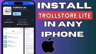 How to Easily Install TrollStore Lite on iPhone in iOS 15,16,17,18 | New Method | 2024