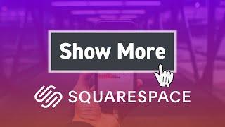 How to Make a Show More / Show Less Link in Squarespace