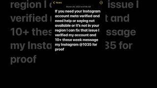 Meta Verified Instagram Method Any Region