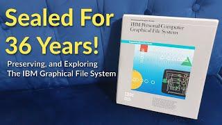 A Sealed Mystery From 1984 - The IBM PC  Graphical File System | #DOSCember