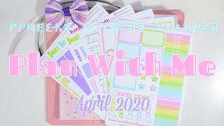 Plan With Me || PPWeeks April Fitness Planner Setup