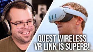 Meta Quest Wireless PC Link Is Brilliant - John's VR Journey Continues