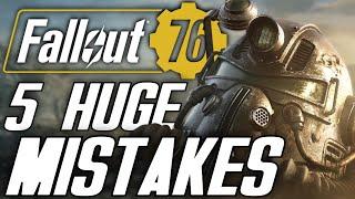 Don't Make These HUGE Mistakes While Playing Fallout 76 as a NEW PLAYER