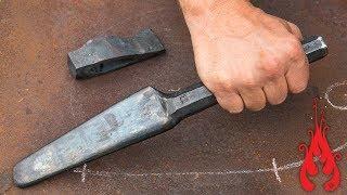 Blacksmithing - Forging an axe drift