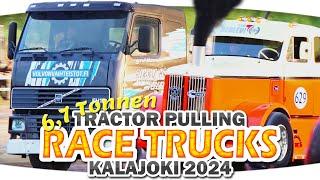 𝗥𝗔𝗖𝗘 𝗧𝗥𝗨𝗖𝗞 𝗣𝗨𝗟𝗟𝗜𝗡𝗚 in Finnland - Volvo vs. Scania ► Tractor Pulling - Kalajoki 2024