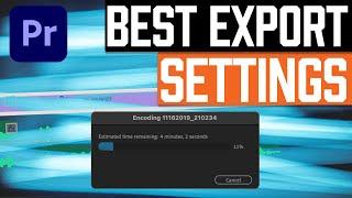 Best 4K Export Settings For Youtube In Premiere Pro