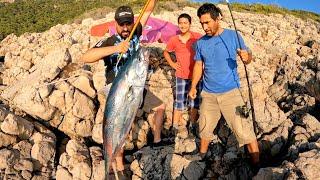 Kıyıdan Rekor Balık Yakaladık !! / Shore Jigging Macerası