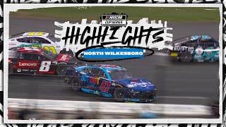 Kyle Busch wrecks Ricky Stenhouse Jr. early in North Wilkesboro | NASCAR