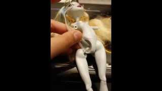 Как сделать РЕМОНТ НОГИ куклы  вар 1 How to make LEG DOLL var 1