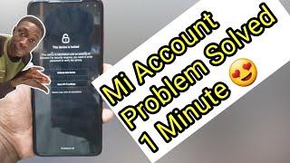 All Mi Account Permanently Unlock Without Pc Android 11/12 Latest Miui 12.5/13 Live Proof 2022