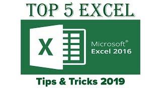 Excel  Top 5 Excel 2016 Tips and Tricks | KB Tech