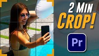 How to Crop Video in Adobe Premiere Pro (2022)