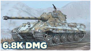 Tiger II • 6.8K DMG • 7 KILLS • WoT Blitz