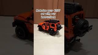 Full RC Mod | Fully motorize LEGO Technic 42177 Mercedes-Benz G500 #legotechnic #lego42177 #buwizz