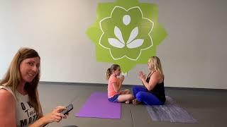 Mother’s Day mommy and me partner yoga