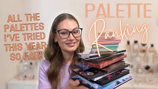 RANKING MY NEWEST PALETTES || Speed Reviews // July 2024